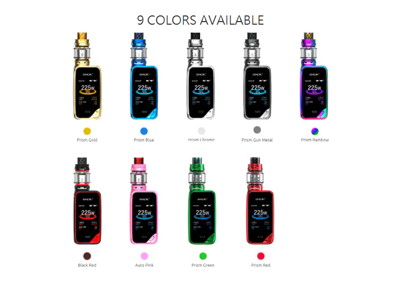SMOK X-Priv E-cig Vape Kit + 2x FREE BATTERIES - Image 2