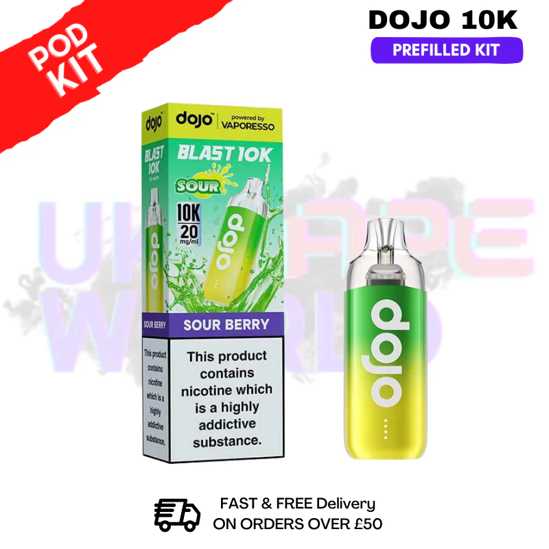 Dojo Blast 10K Puff 10,000 Prefilled Pod Kit - Image 23