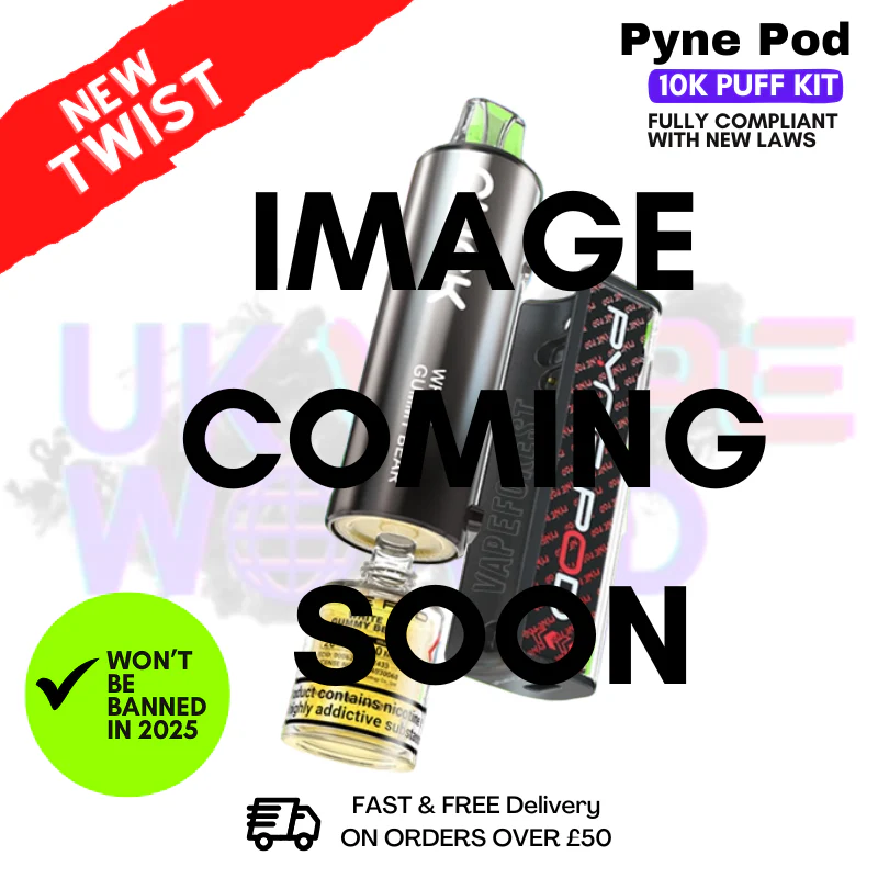 Sour Cherry Raspberry Ice Pyne Pod 10K Puff Vape Kit