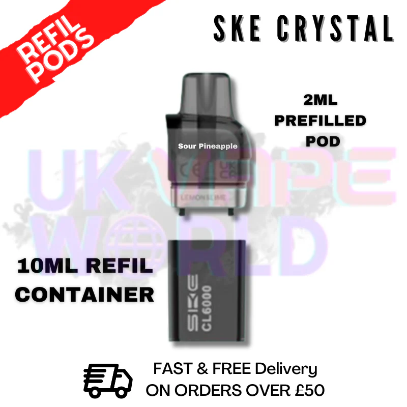 Sour Pineapple SKE CL6000 Replacement Prefilled Pod
