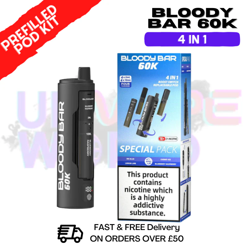 Bloody Bar 60K Vape Kit - Only £9.99 - Image 8