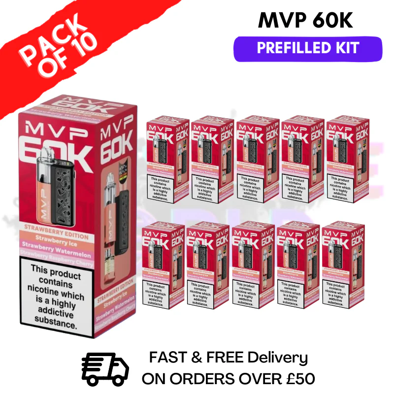 Strawberry Edition MVP 60K Kit Box Of 10