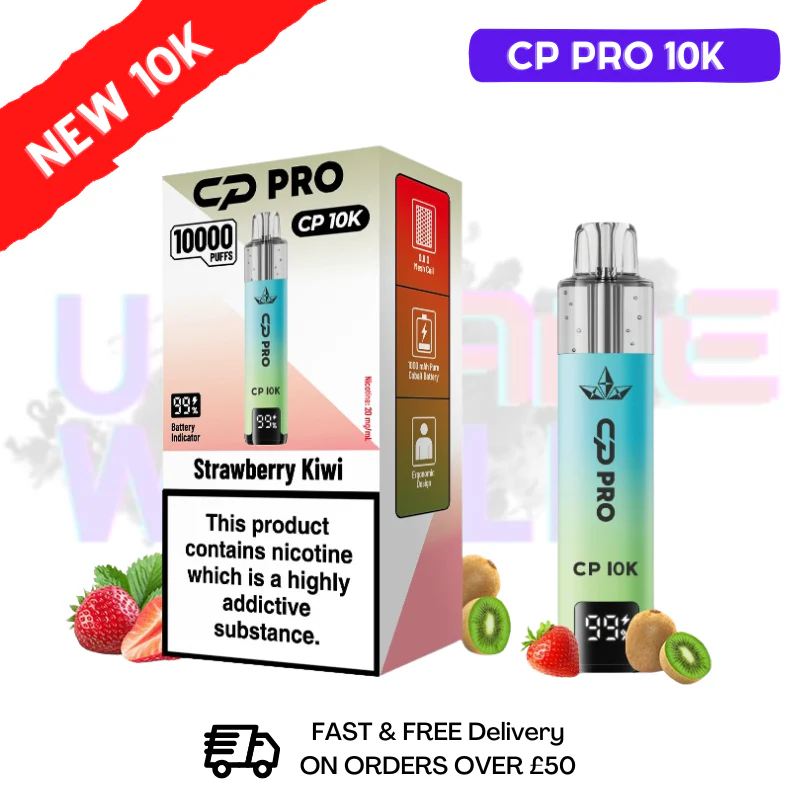 Strawberry Kiwi CP Pro 10K Puff Pod Kit