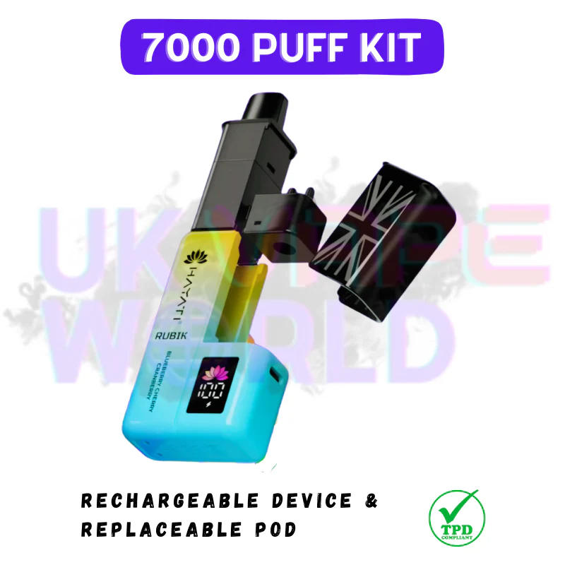 Hayati Rubik 7000 Puff H Bubba [PACK OF 5] - Image 2
