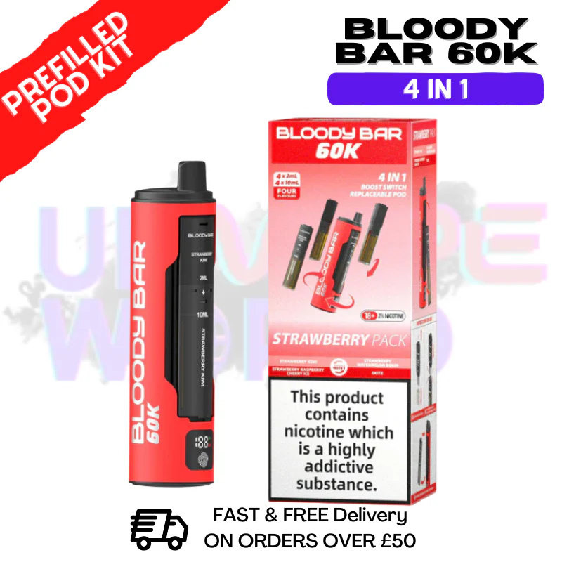 Bloody Bar 60K Vape Kit - Only £9.99 - Image 7