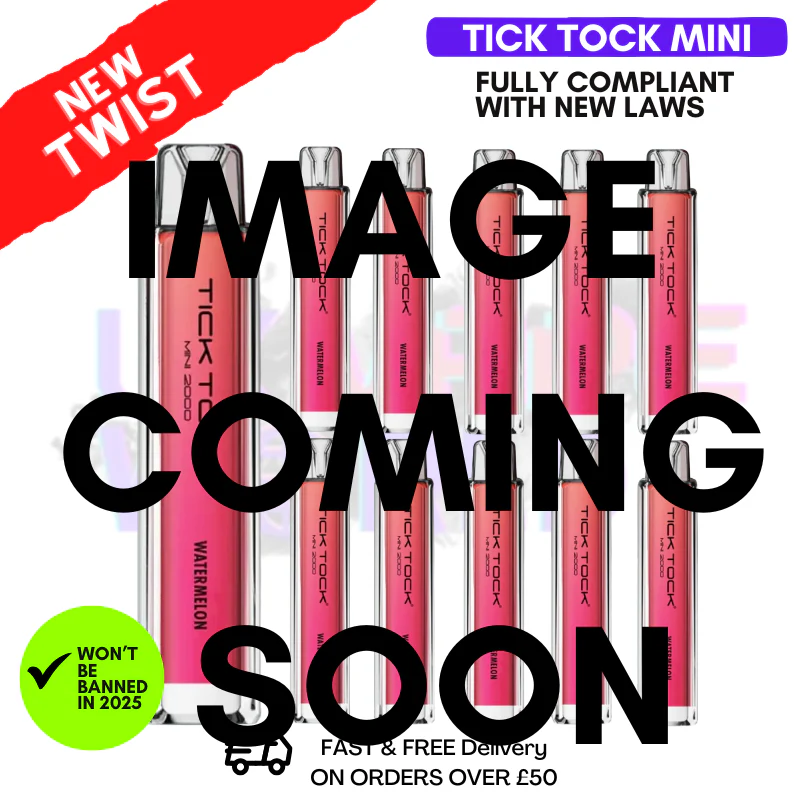 Strawberry Watermelon Tick Tock Mini 2000 Box Of 10