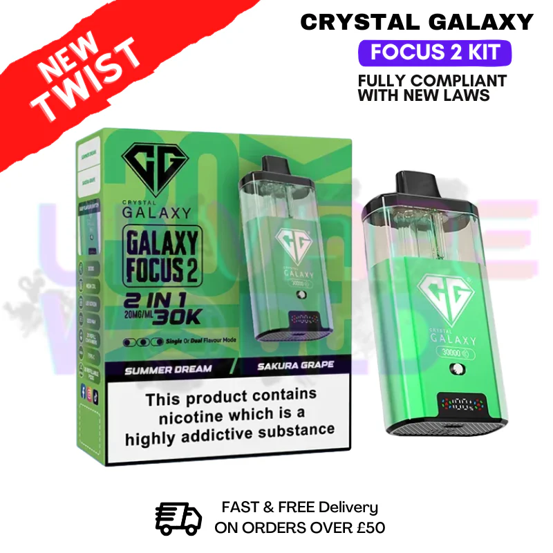 Summer Dream Crystal Galaxy 30K Focus 2 Puff Kit