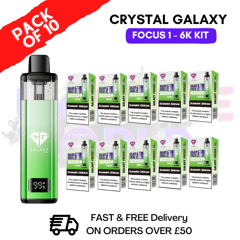 Summer Dream Crystal Galaxy Focus 6K Kits Box Of 10