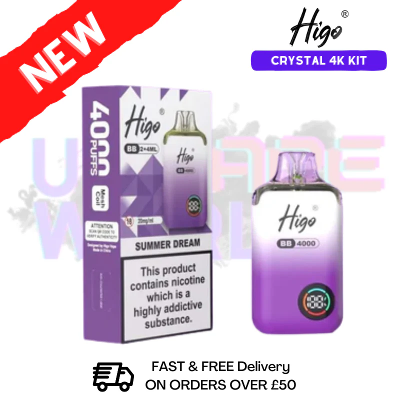Summer Dream Crystal Higo 4K 4000 Puff Pod Kit