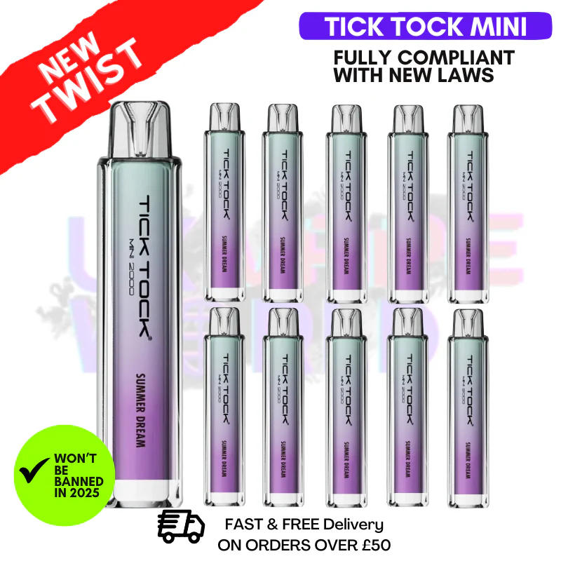 Summer Dream Tick Tock Mini 2000 Box Of 10