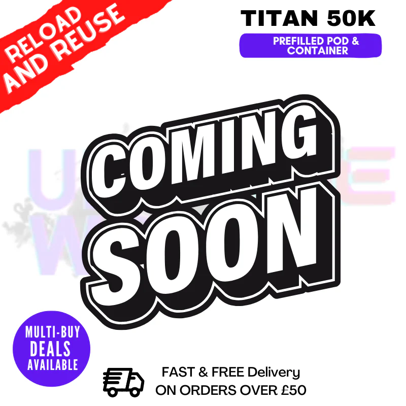 Titan 50K Prefilled Pod & Refill Container - Lowest Price
