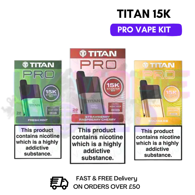 Titan Pro 15K 15000 Puff Pod Kit