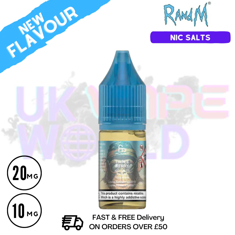 Triple Berry RandM Tornado 7000 Nic Salt 10ML eLiquid
