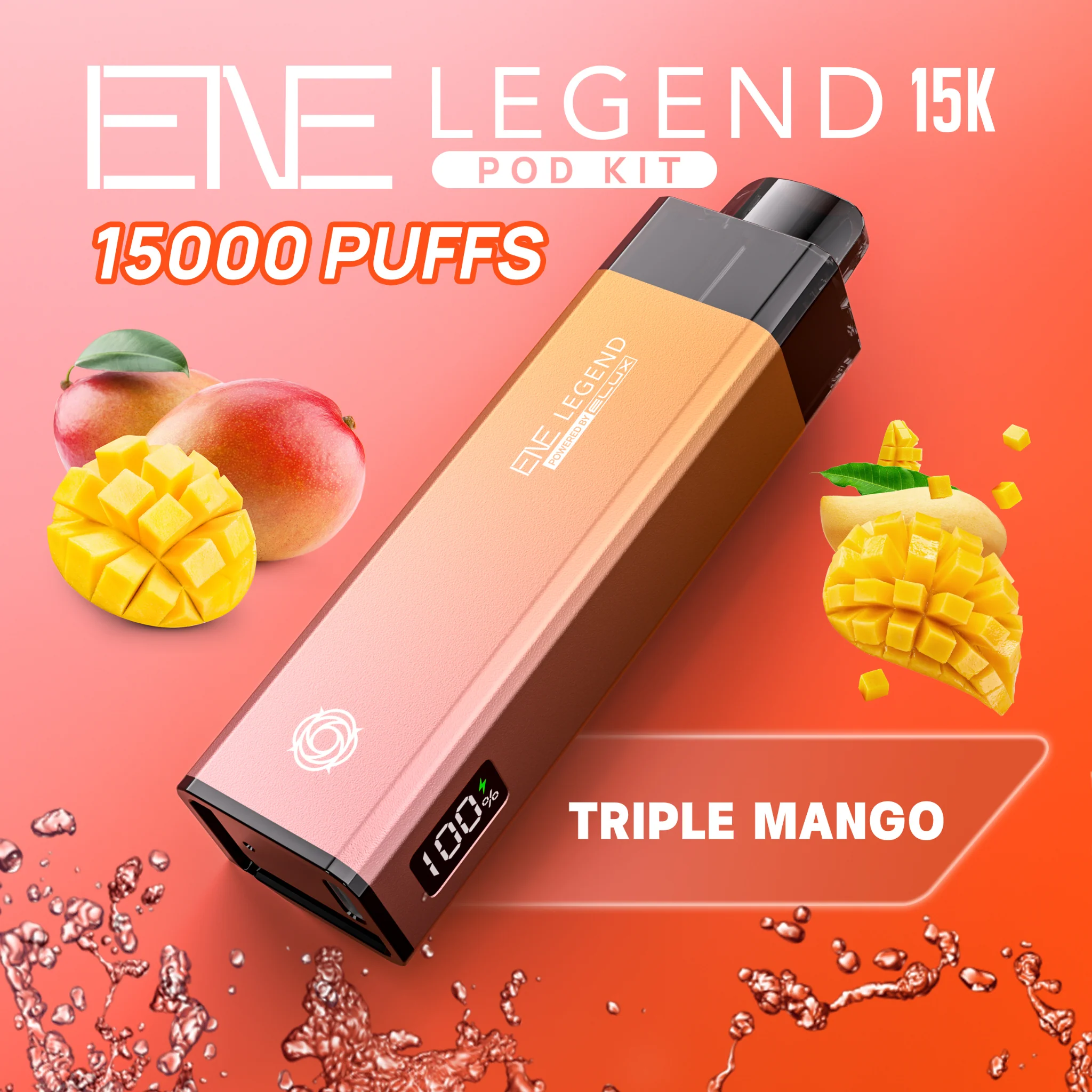 Triple Mango Elux Legend 15K Puff Prefilled Pod Kit - £6.89