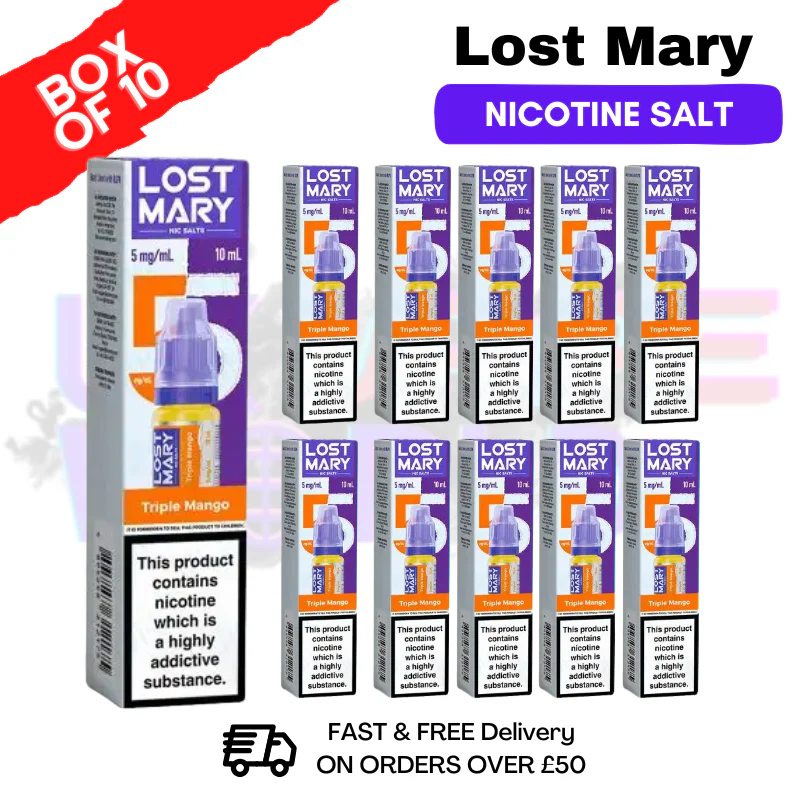Triple Mango Lost Mary Nic Salt BOX OF 10