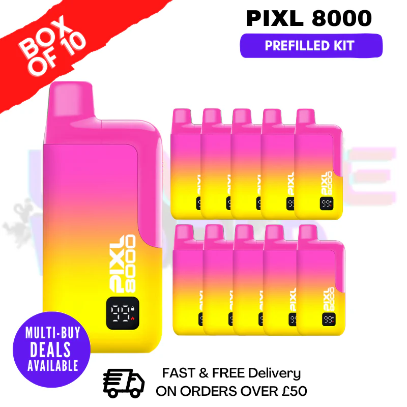 Tropical Wave Pixl 8000 Kits Box Of 10