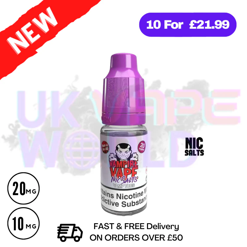 Vampire Vape Vamp Toes 10ml Nic Salt