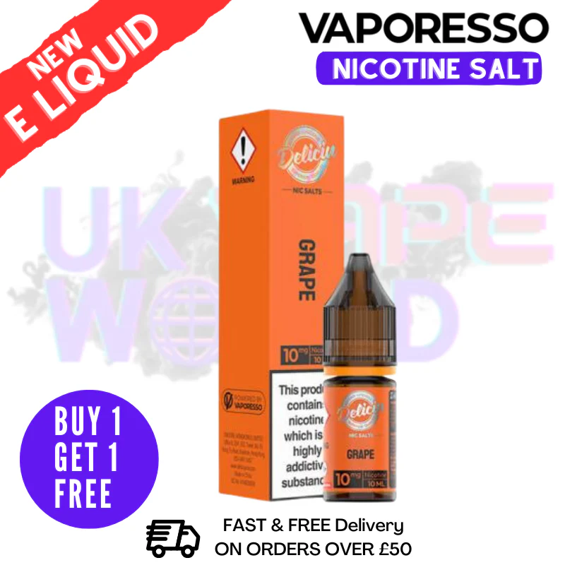 Vaporesso Deliciu by Grape Nic Salt E-Liquid