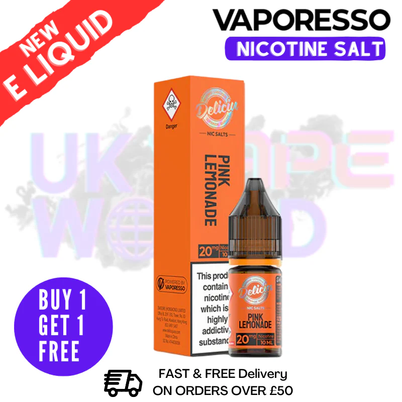 Vaporesso Deliciu Pink Lemonade Nic Salt E-Liquid