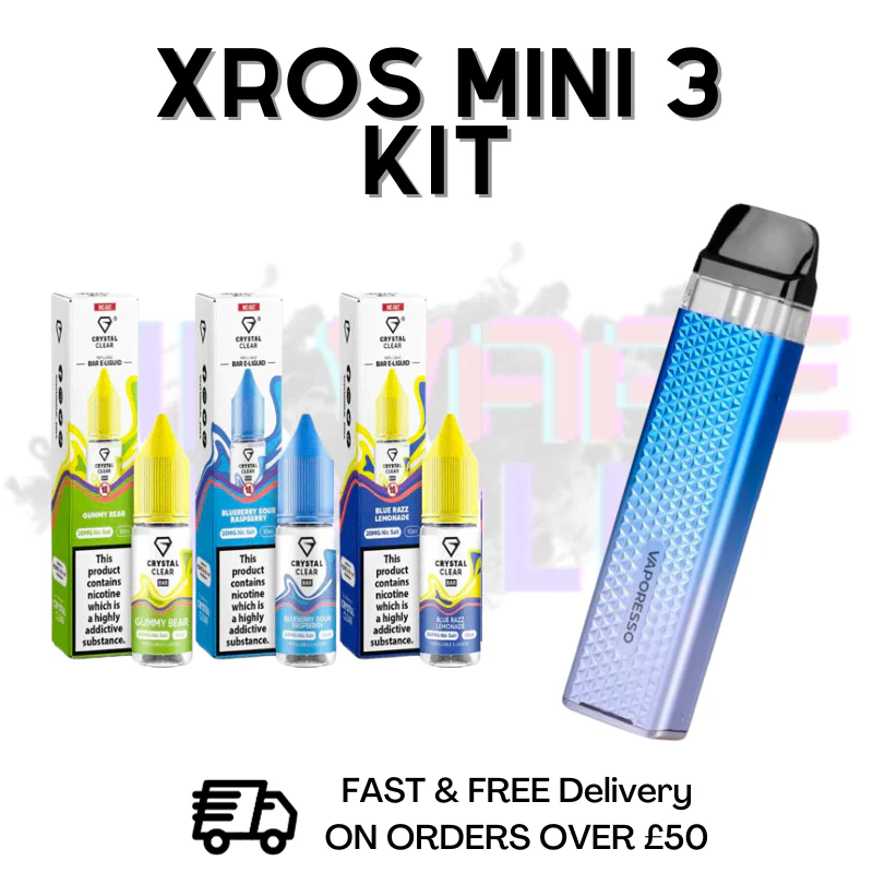 Vaporesso Xros Mini 3 Kit + Free 100ML Liquid - Image 2