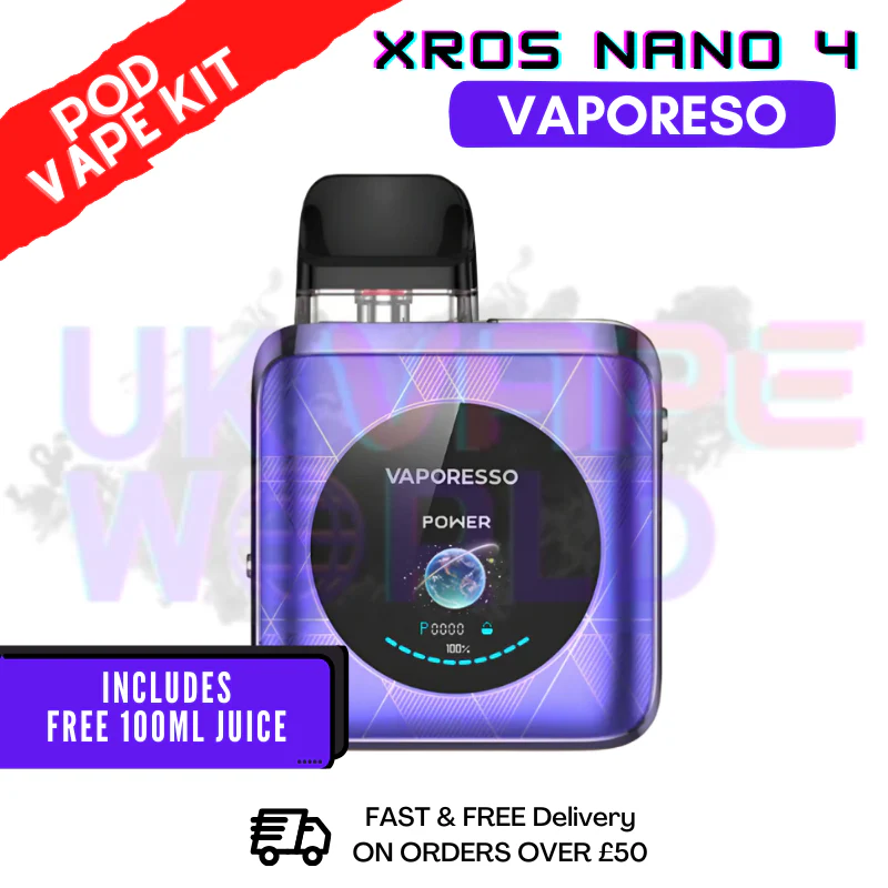 Vaporesso Xros Nano 4 Twilight Purple Vape Kit