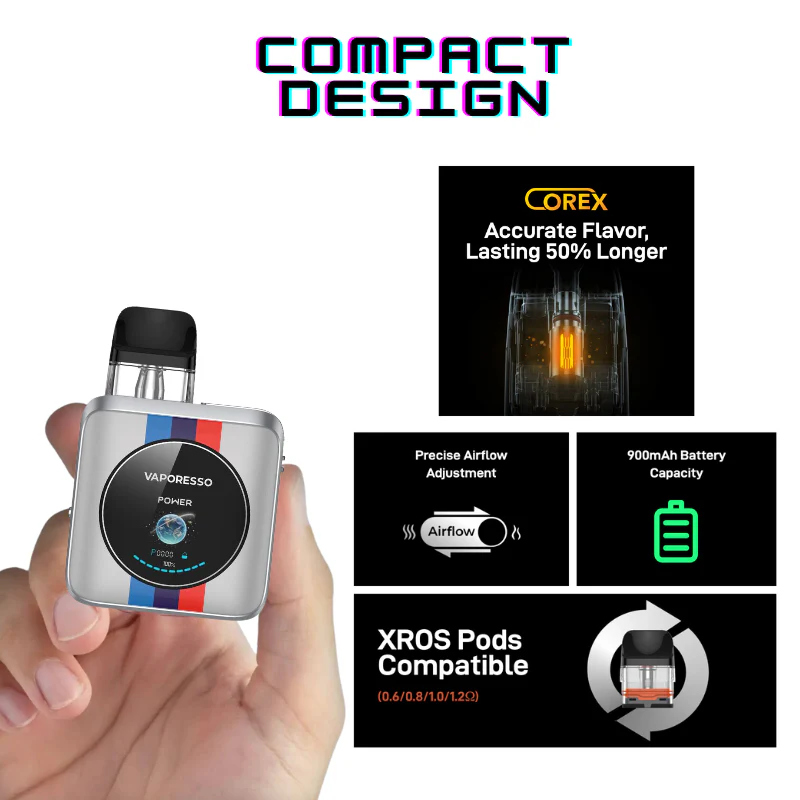 Vaporesso Xros Nano 4 Race Track Pod Vape Kit - Image 2