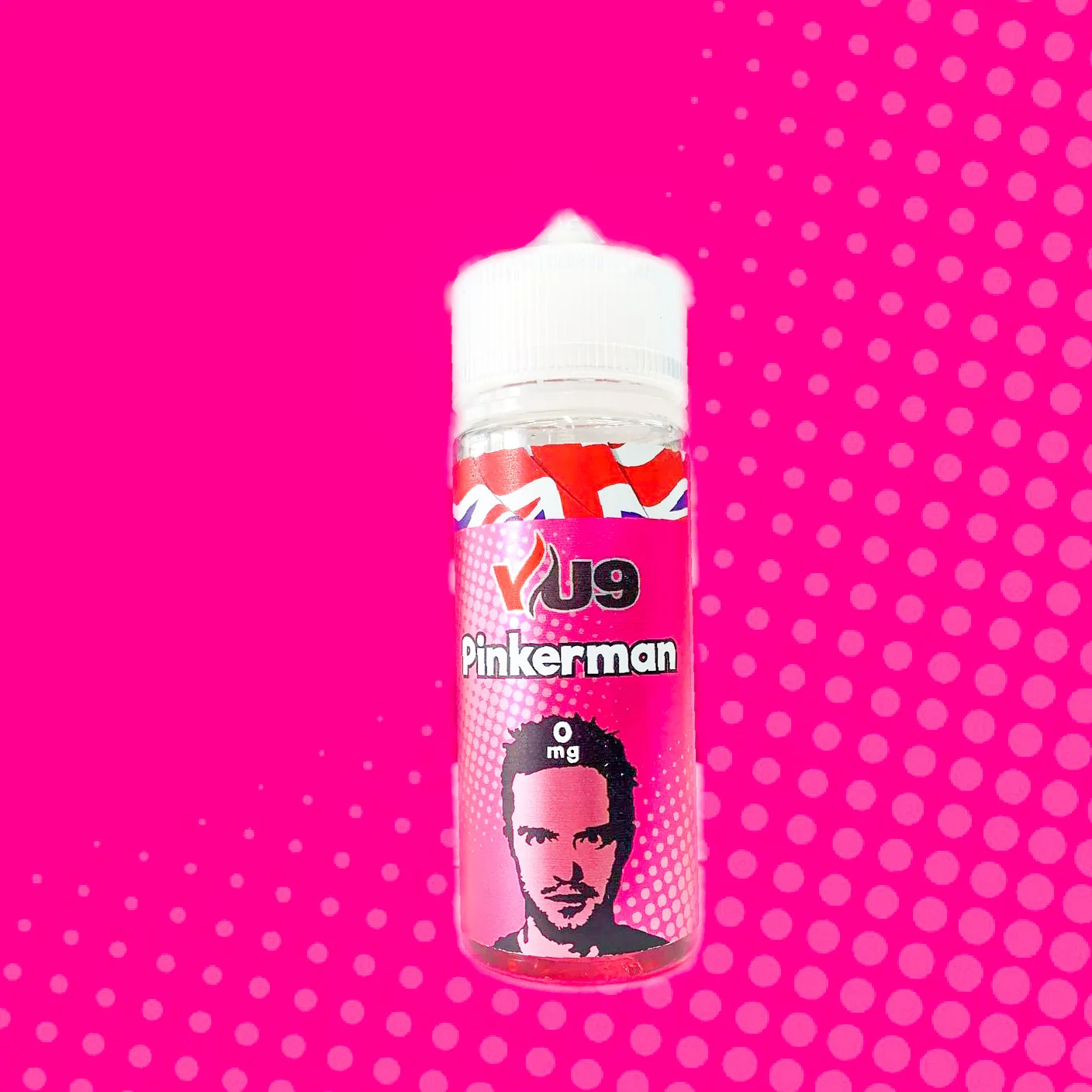 VU9 Pinkerman 100ml Shortfil E-liquid 70/30 Vg/pg + FREE 2 Nicshots - Image 2