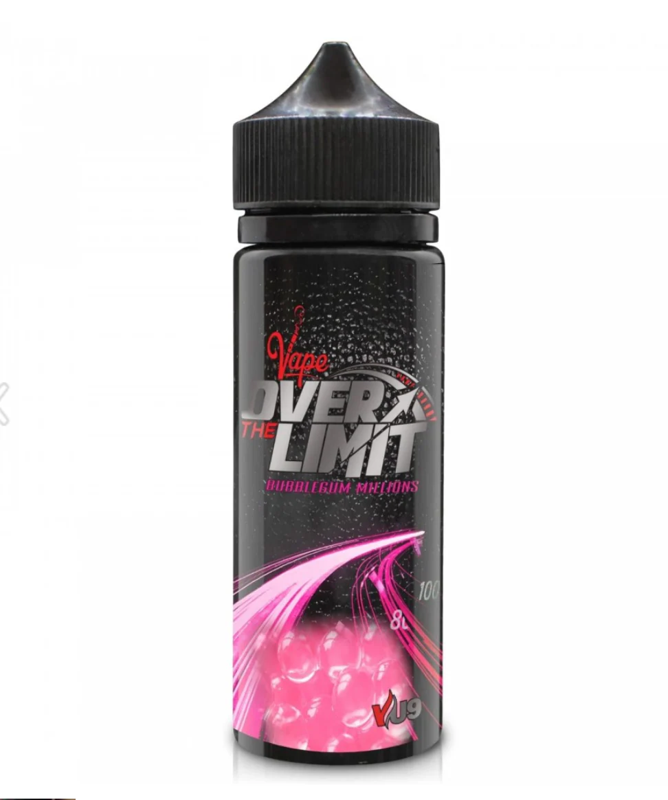 VU9 VAPE OVER THE LIMIT 100ML IN AMAZING 15 FLAVOURS 70/30 VG/PG - Image 4