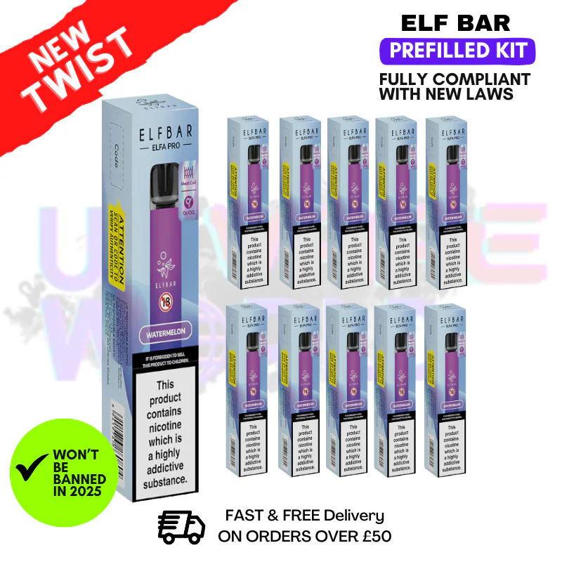 Watermelon Elf Bar Elfa Pro Kit Box of 10