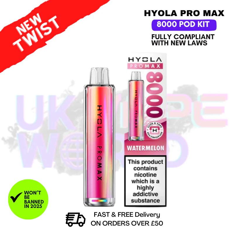 Hyola Pro Max 8000 Puff 8K Kit - ANY 2 FOR £15 - Image 13