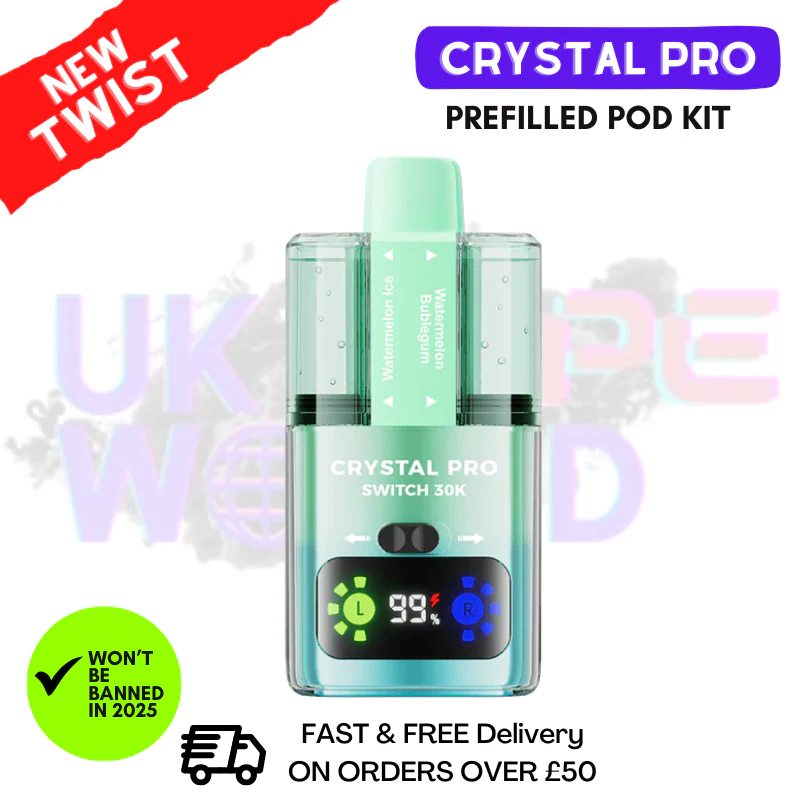 Watermelon Ice Crystal Pro 30K Switch Prefilled Pod Kit