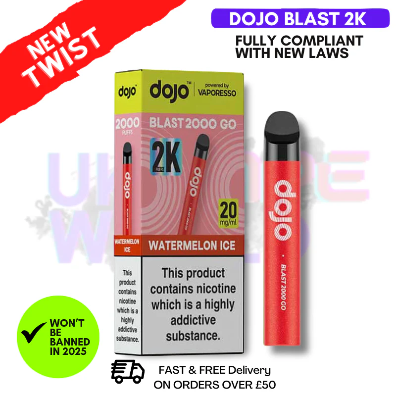 Watermelon Ice Dojo Blast 2000 2K Puff Kit