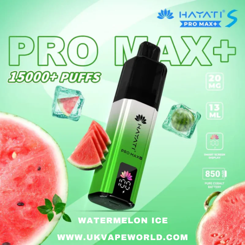 Watermelon ICE Hayati Pro Max S Plus 15K Puff Ultra Kit