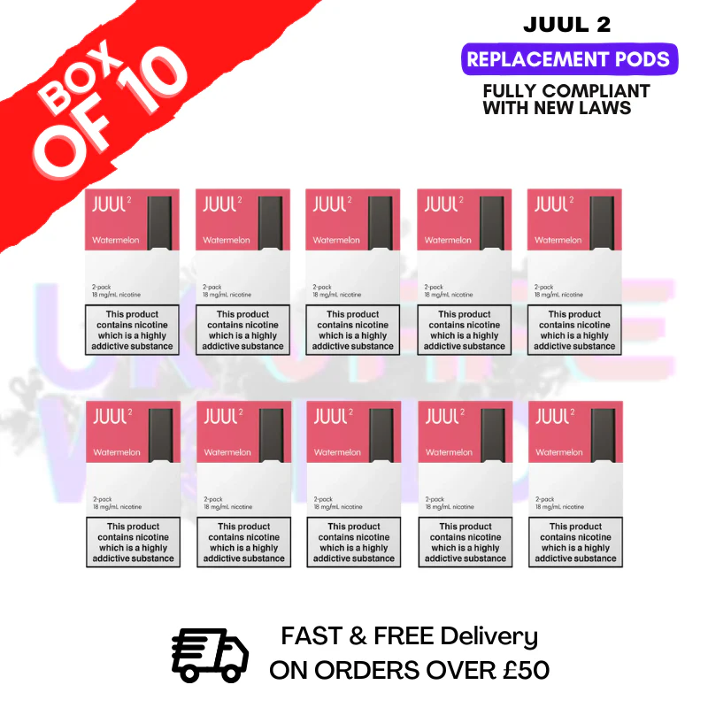Watermelon Juul 2 Pods Box of 10 - £52.99