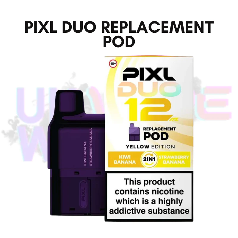 Yellow Edition Pixl Duo Replacement Pods - Box Of 10 - Image 2