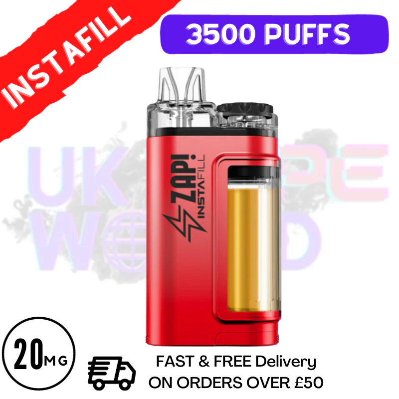 Zap Instafill Bar 3500 Puff Red Apple Watermelon