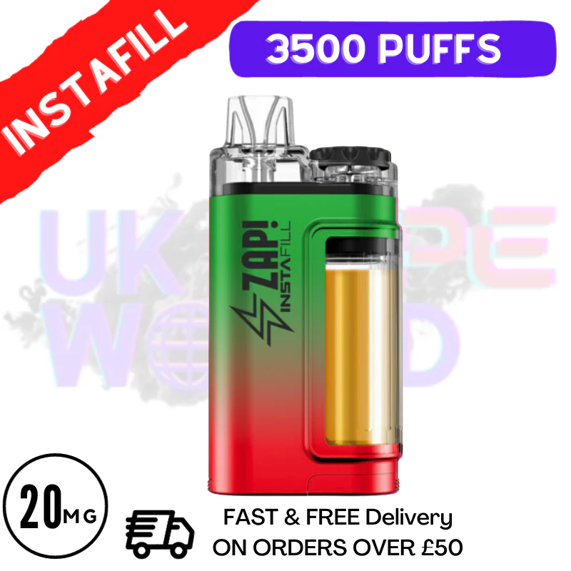Zap Instafill Bar 3500 Puff Strawberry Kiwi